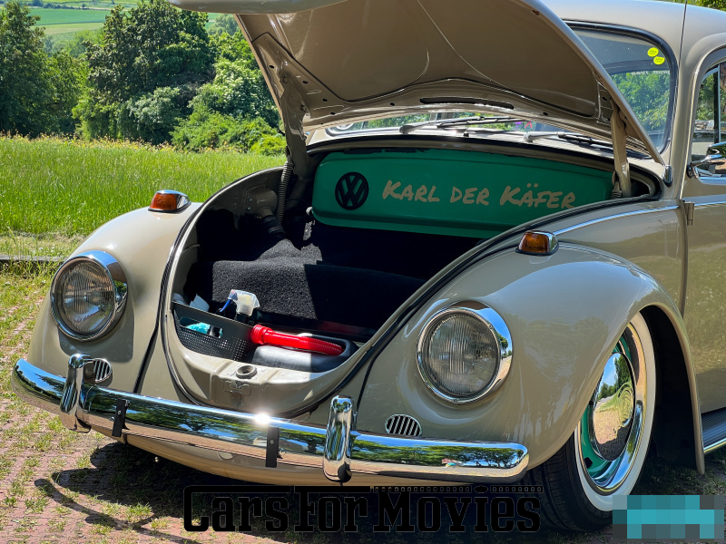 CarsForMovies | VW Käfer 1968 Deutschland Beige Beige Nutzfahrzeug Kleinwagen Rheinland-Pfalz 6437 tuning showcar messe Luftfahrwerk weißwand